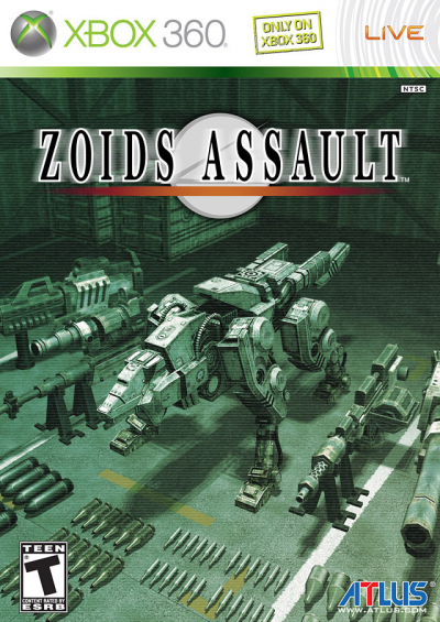 Pochette Zoids Assault version Xbox 360
