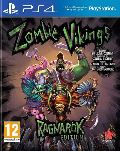 Pochette Zombie Vikings version PlayStation 4