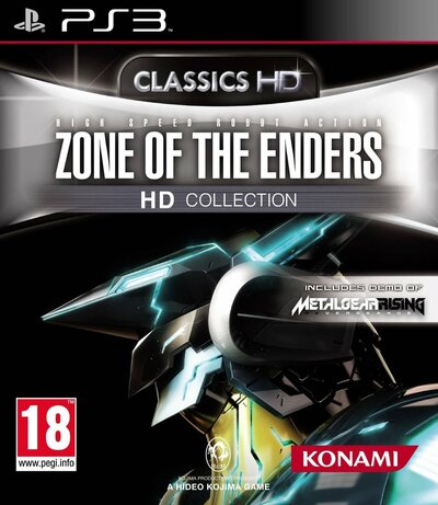 Pochette Zone of the Enders HD Collection version PlayStation 3