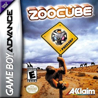 Pochette ZooCube version GameBoy Advance