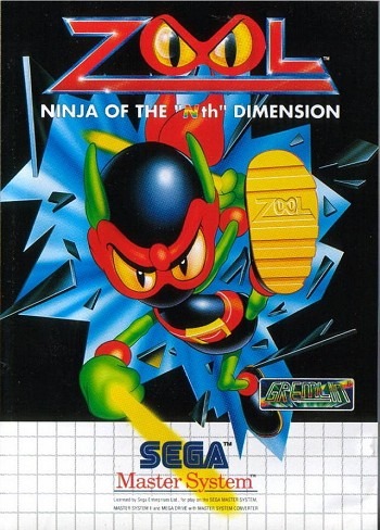Pochette Zool version Master System