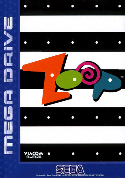 Pochette Zoop version Megadrive