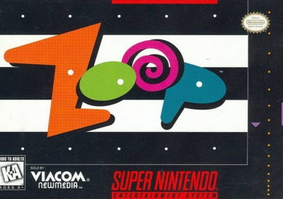 Pochette Zoop version Super Nintendo