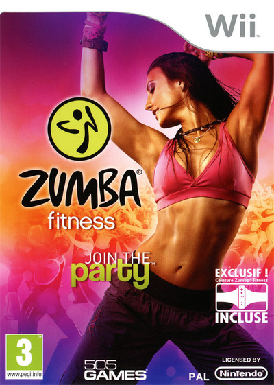 Pochette Zumba Fitness version Wii