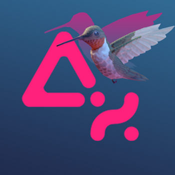 Logo Triangular Pixels